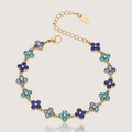 Bracelet Flora Bleu
