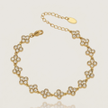 Bracelet Flora Blanc