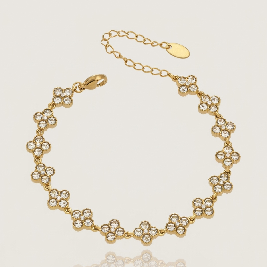 Bracelet Flora Blanc