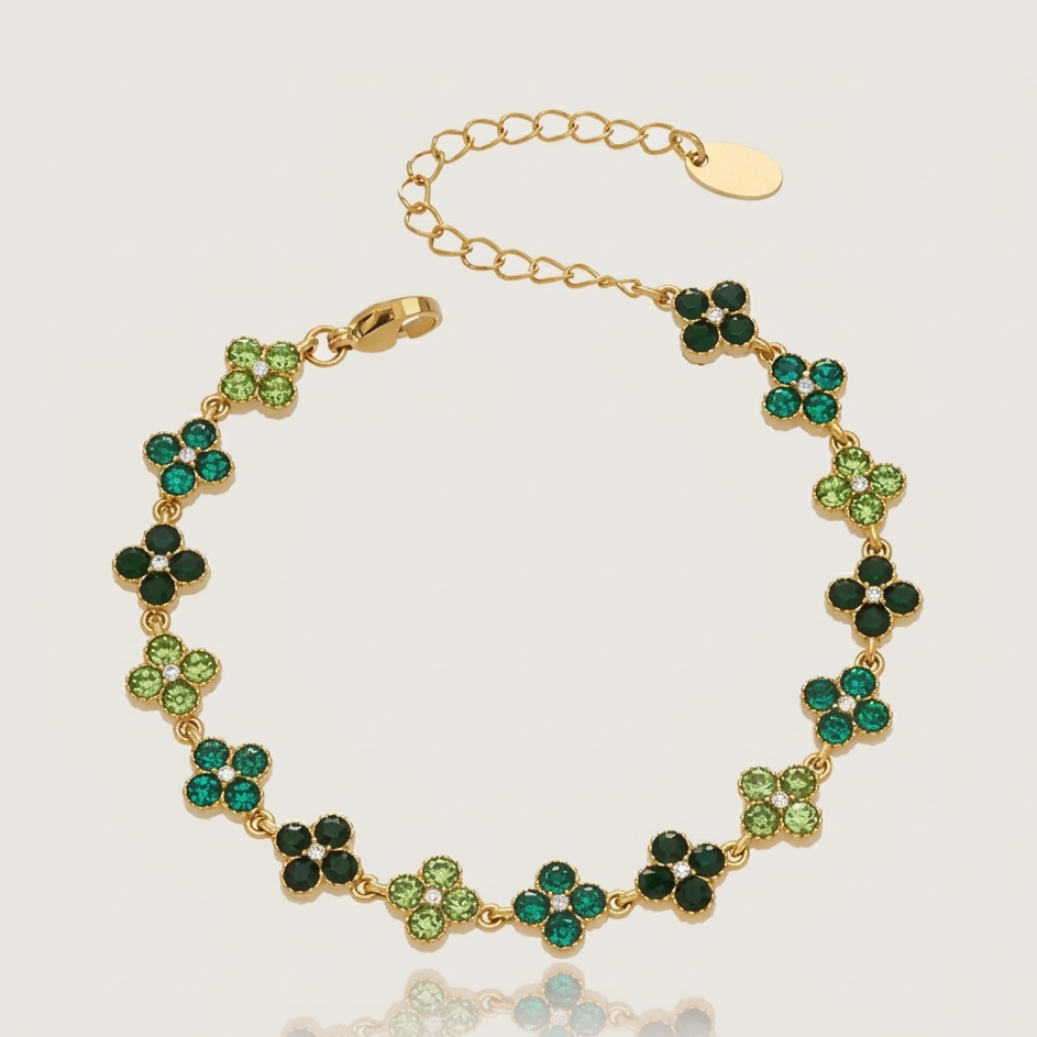 Bracelet Flora Vert