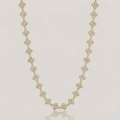Collier FLORA Blanc